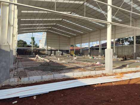 Pekerjaan lantai gudang