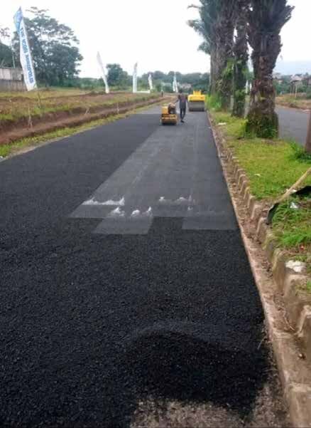Pengaspalan jalan kawasan